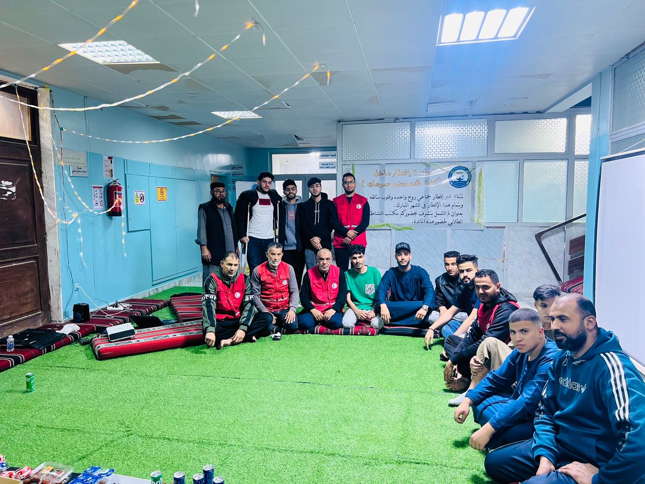 إفطار جماعي داخل الكلية